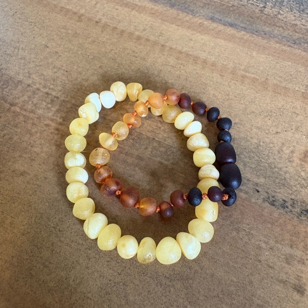 Mama & baby Amber bracelets